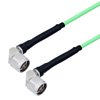 Picture of Low Loss N Male Right Angle to N Male Right Angle Cable Assembly with Heavy Duty Heat Shrink Boot using LL142 Coax, 1.5 FT