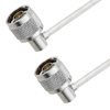 Picture of N Male Right Angle to N Male Right Angle Cable Assembly using LC141TB Coax, 2 FT