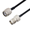 Picture of TNC Male to TNC Female Cable Assembly using LC141TBJ Coax, 1 FT