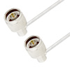 Picture of N Male Right Angle to N Male Right Angle Cable Assembly using LC085TB Coax, 2 FT