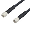 Picture of Low Loss SMA Male to SMA Male Cable Assembly using LMR-195-FR Coax, 2 FT with Times Microwave Components