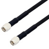 Picture of SMA Male to SMA Male Cable Assembly using RG223 Coax, 4 FT