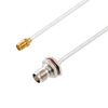 Picture of SMA Female to TNC Female Bulkhead Cable Assembly using LC141TB Coax, 4 FT