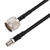 Picture of N Male to SMA Female Cable Assembly using RG58 Coax, 3 FT