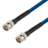 Picture of 75 Ohm 6G SDI BNC Male to BNC Male Cable Assembly using 1694A-BL Coax, 25 FT
