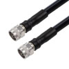 Picture of Fire Rated N Male to N Male Low PIM Cable Using SPF-500 Coax Using Times Microwave Parts 1 Foot