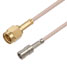 Picture of SMA Male to SMB Plug Cable Assembly using RG316 Coax, 6 FT