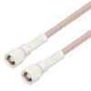 Picture of SMC Plug to SMC Plug Cable Assembly using RG316 Coax, 6 FT , LF Solder