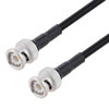 Picture of BNC Plug  to BNC Plug using RG58 Coax Cable 48 Inches