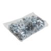 Picture of 25 pack M6 cage nut set(25ea, M6 screws,M6 cage nuts, M6 washers). Zinc