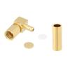 Picture of SSMC Plug Right Angle Connector Crimp/Solder Attachment for RG178, RG196