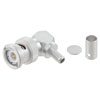 Picture of BNC Plug Right Angle Non-Magnetic Connector Crimp/Solder Attachment for RG58, RG141