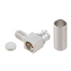 Picture of SMP Plug Right Angle Non-Magnetic Connector Crimp/Solder Attachment for RG316
