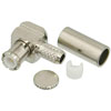 Picture of MCX Plug Right Angle Connector Crimp/Solder Attachment for RG174, RG316, RG188, LMR-100, 0.100 inch