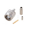 Picture of RP TNC Male Connector Crimp/Solder Attachment for RG174, RG316, RG188, LMR-100, 0.100 inch