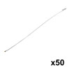 Picture of 2400- 2500/ 5150-5825 MHz, 4.8/3.7 dBi, Stamped Metal AP/Router Embedded Antenna With IPEX Connector-50 Pack