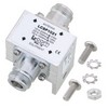 Picture of Type N F/F In/Out RF Surge Protector 125MHz - 1GHz DC Block 375W 20kA Blocking Cap and Gas Tube