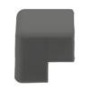 Picture of Raceway Outside Corner, 14x21mm, Gray