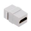 Picture of HDMI 2.0 Keystone Adapter, 180 Degrees, White