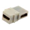 Picture of HDMI 2.0 Keystone Adapter, 90 Degrees, White
