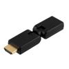 Picture of HDMI Male to Female, Rotatable 360 Degrees, Black