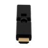 Picture of HDMI Male to Female, Rotatable 360 Degrees, Black