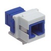 Picture of Keystone Fiber SC/SC Coupler Insert White