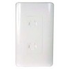 Picture of Modular Wallplate 4.7"x2.8" Dual RJ45