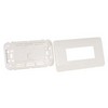Picture of Modular Wallplate 4.7"x2.8" Triple RJ45
