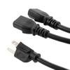 Picture of N5-15P Male to C13 Female Power Splitter Cord, Rated for 10 A, 15-foot Length