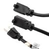 Picture of N5-15P Male to N5-15R Male Power Splitter Cord, Rated for 15 A, 15-foot Length