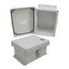 Picture of 8x6x4 Inch UL® Listed Weatherproof Industrial NEMA 4X Enclosure Only