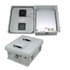 Picture of 12x10x5 Inch 120 VAC Weatherproof Enclosure with 85° Turn-on Cooling Fan