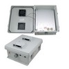 Picture of 12x10x5 Inch 120 VAC Weatherproof Enclosure with Heater and 85° Turn-on Cooling Fan