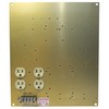 Picture of Assembled Replacement Mounting Plate for 1412xx-10F Enclosures