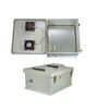 Picture of 20x16x11 Inch 120 VAC Weatherproof Enclosure with 85° Turn-on Cooling Fan