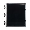 Picture of Black Replacement Hinge Cover for 12x10x6 Polycarbonate Enclosure