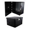 Picture of 18x16x10 UL Listed Polycarbonate Weatherproof NEMA 4X IP66 Enclosure, 120 VAC Mount Plate, Black