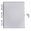 Picture of Dark Gray Replacement Hinge Cover for 1816 Polycarbonate Enclosure