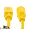 Picture of NEMA 5-20P to NEMA L5-20R, SJTOW 12 AWG x 3C 105 deg C- 50 Feet