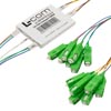 Picture of Passive CWDM, Compact Demux, 12 channel, starting at 1271nm, 20 nm spacing, 900um 1m fiber, SC-APC w/ Express Port