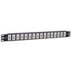 Picture of 1.75" 16 Port Panel USB A/A Keystone Style Coupler, Shielded