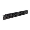 Picture of 3.50" 32 Port Panel RJ45 (8x8), Straight, Keyed