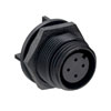 Picture of Bulgin Rear Panel/PCB Mount Connector PX0413 Series 4-Contact, Socket, Polyamide, 125 V