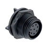 Picture of Bulgin Rear Panel/PCB Mount Connector PX0413 Series 8-Contact, Socket, Polyamide, 125 V