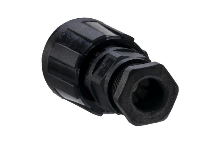 Picture of Mini Series 8 Position Connector Insert Shell Flex, Coupling Nut