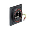 Picture of Bulgin PX0890 Series Flange Mount Connector, CAT6a Shielded Coupler Plus Earth Wire