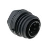 Picture of Bulgin Front Panel Mount Connector PX0931 Series 2-Contact, Plug, Polyamide, 600 V