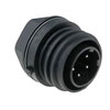 Picture of Bulgin Front Panel Mount Connector PX0931 Series 4-Contact, Plug, Polyamide, 600 V