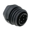 Picture of Bulgin Front Panel Mount Connector PX0931 Series 5-Contact, Plug, Polyamide, 600 V
